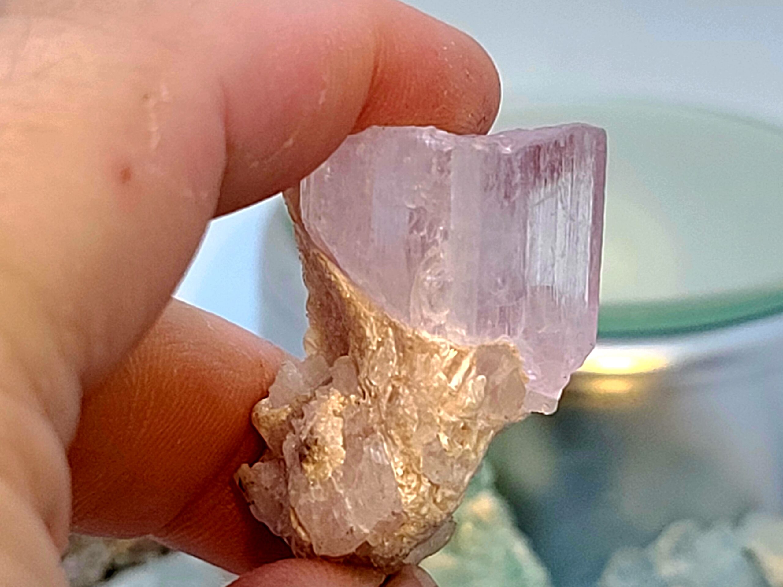 Facet Grade Kunzite Specimen 132ct